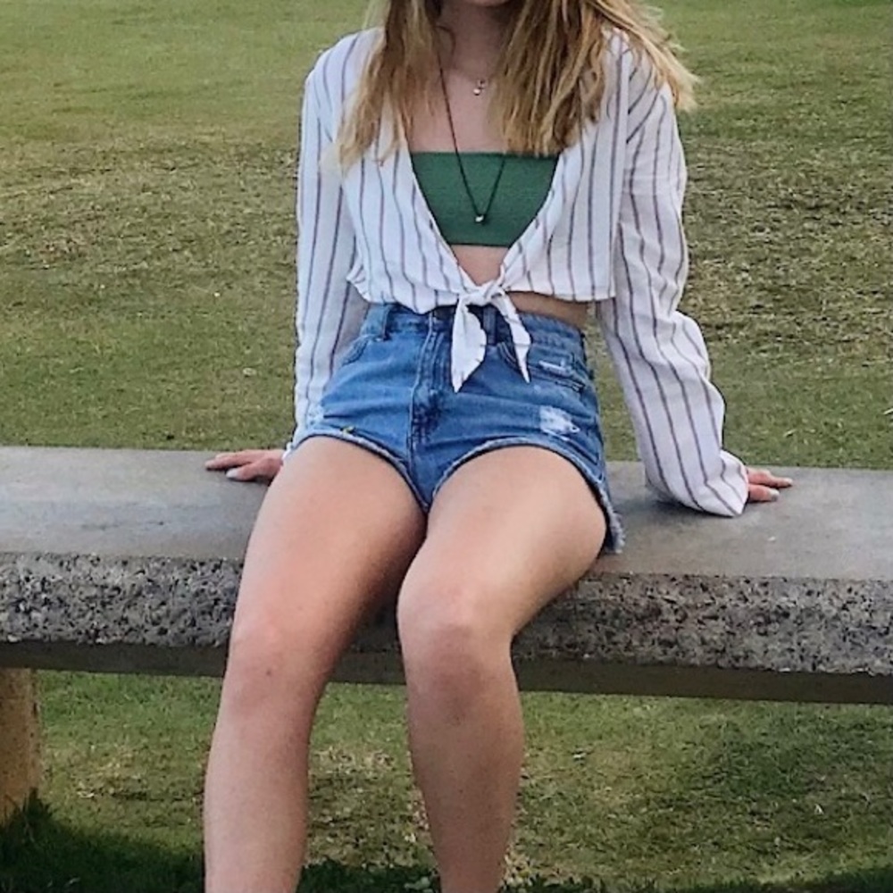 urban outfitters tie top